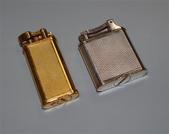 Two Dunhill lighters